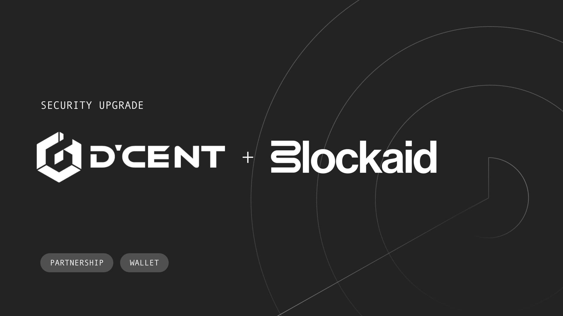 D'CENT Partnership Banner